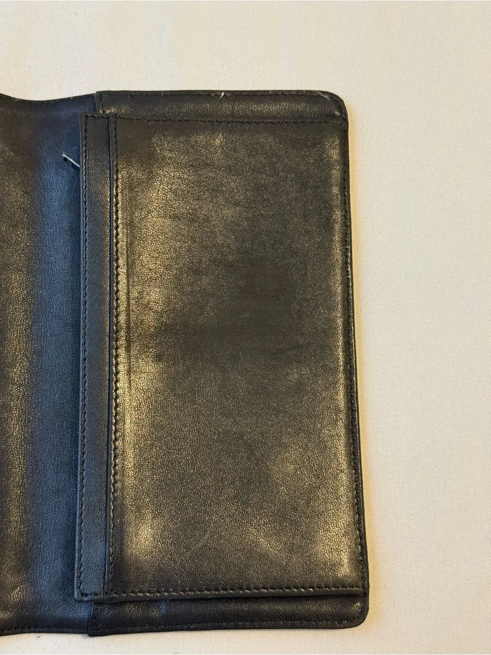 AUTHENTIC Y2K VINTAGE Chanel Beige Quilted Lambskin Crossword long wallet